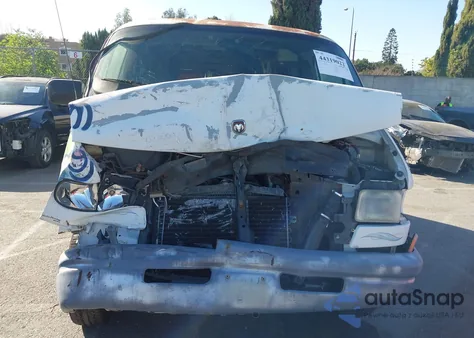 1996 Dodge Ram Van B1500 z USA, uszkodzony, nr VIN 2B7HB11X0TK127106